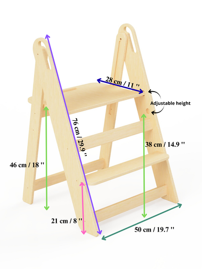 Seravellea™Wooden Step Stool