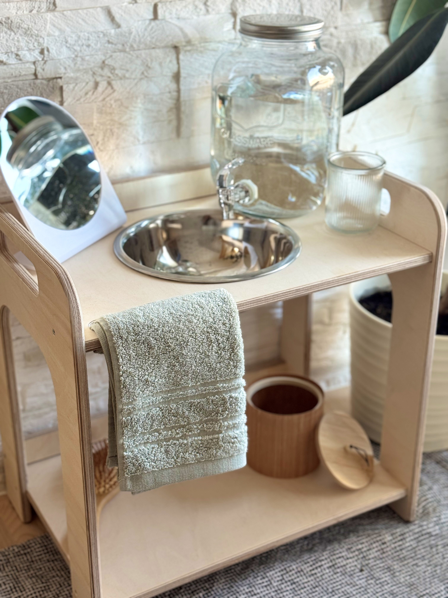 Seravellea™Montessori Open-Bowl Wash Station