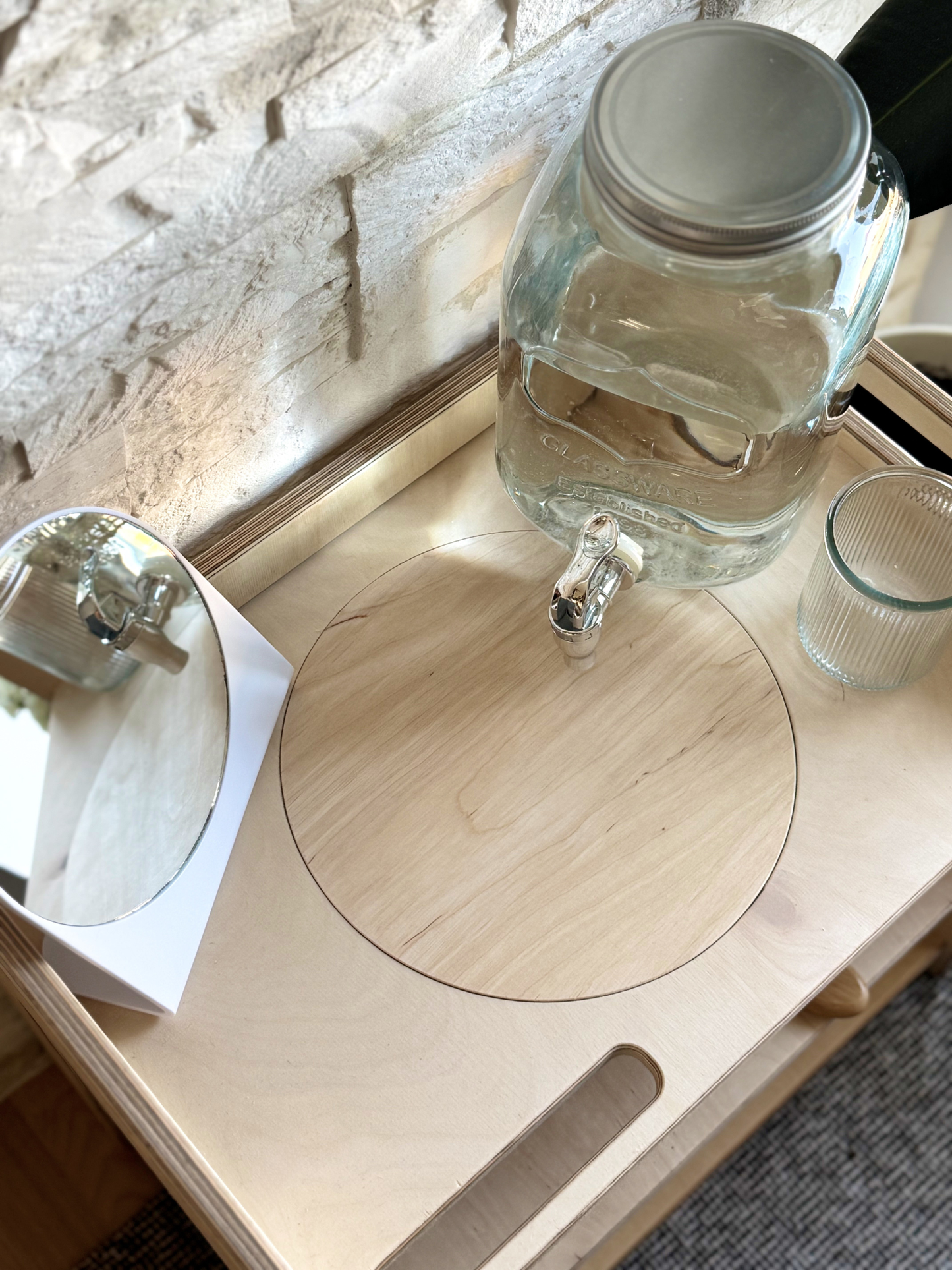 Seravellea™Montessori Wash Station with Lid