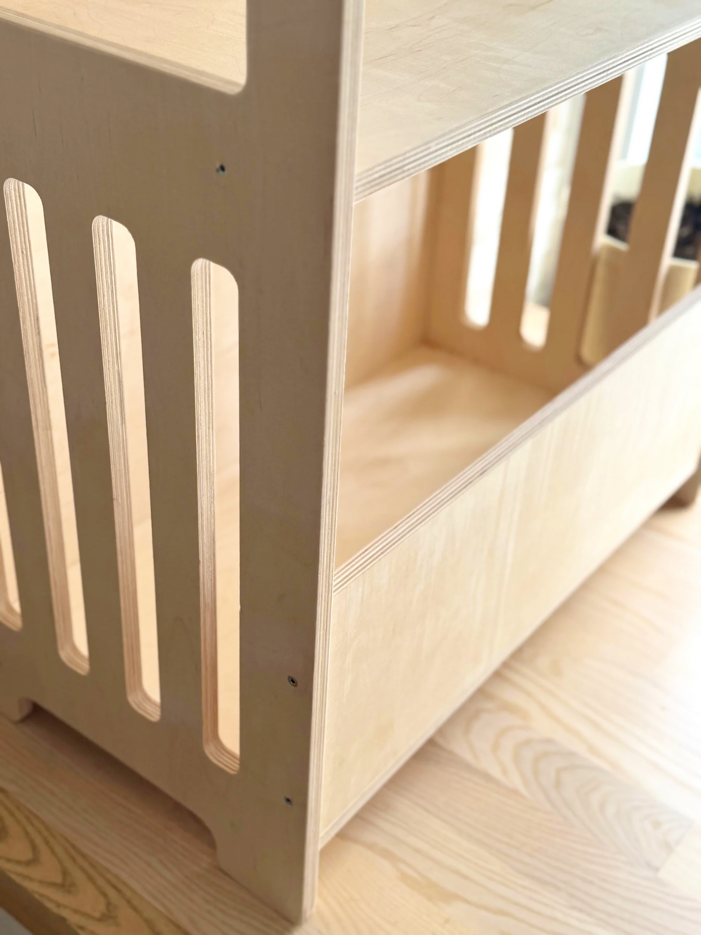 Seravellea™Montessori Wooden Shelf With Toy Storage