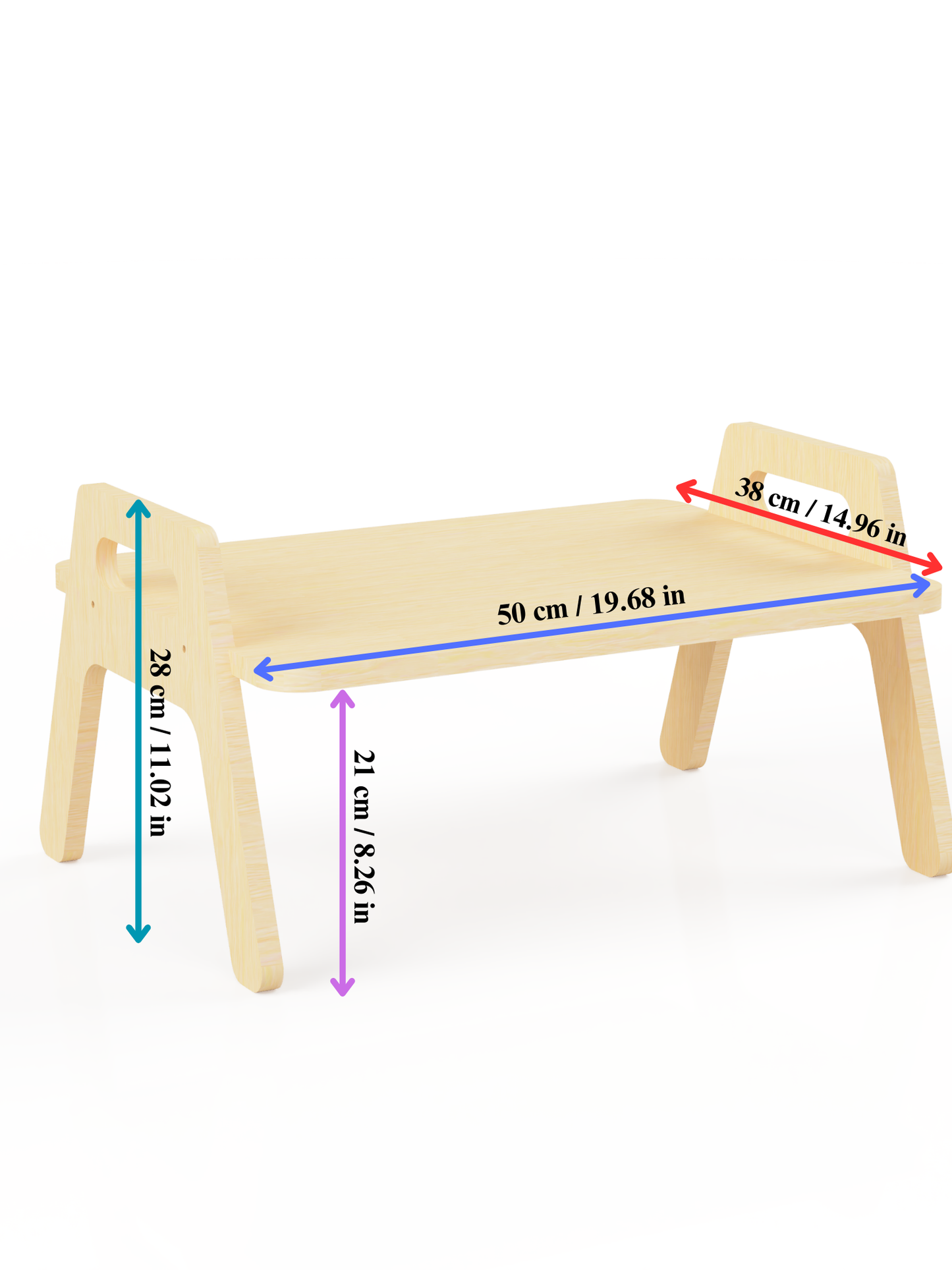 Seravellea™Wooden Kids Floor Table