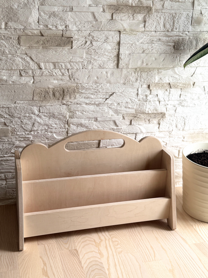 Seravellea™Double Side Montessori Wooden Bookshelf