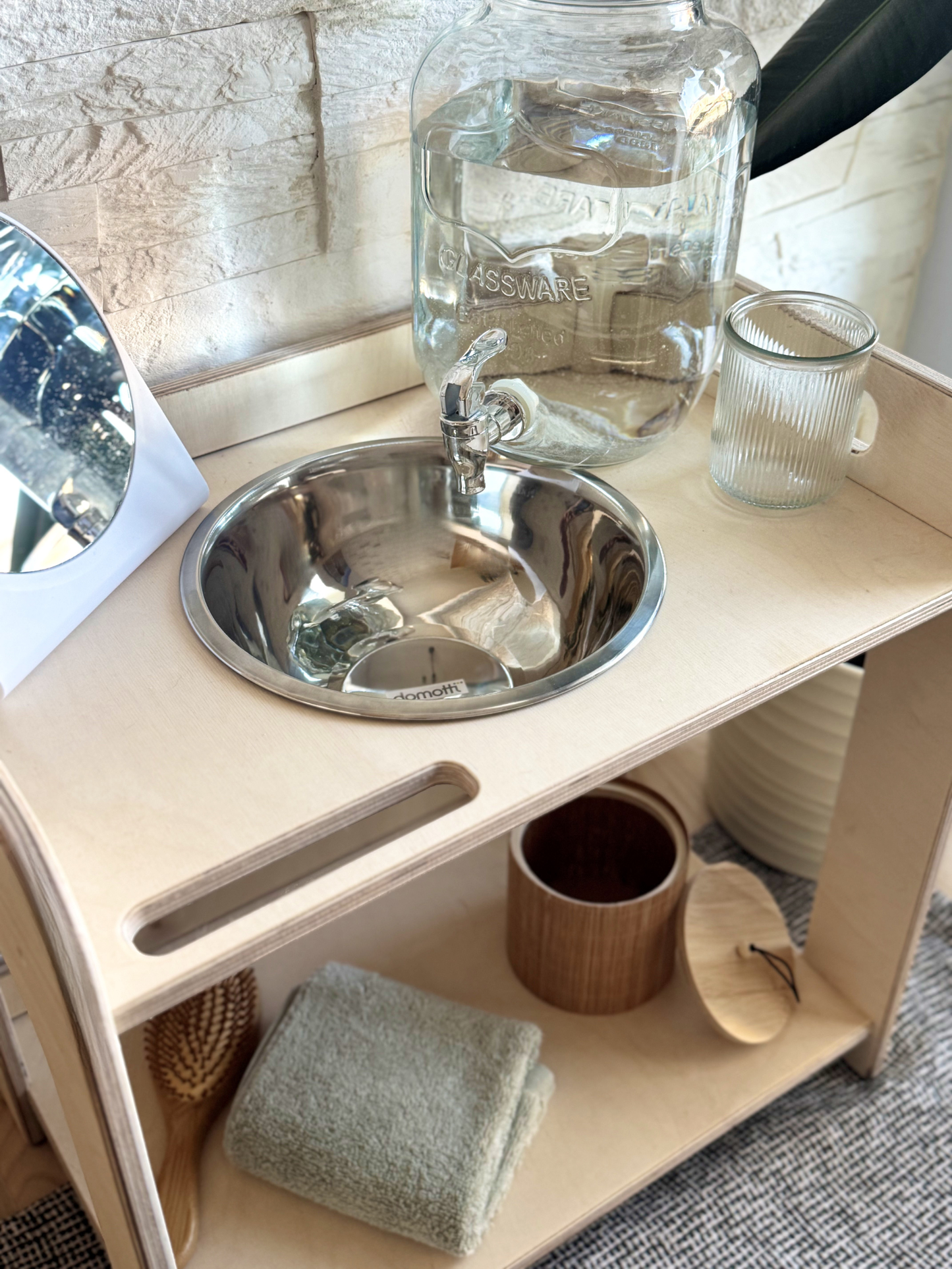 Seravellea™Montessori Open-Bowl Wash Station