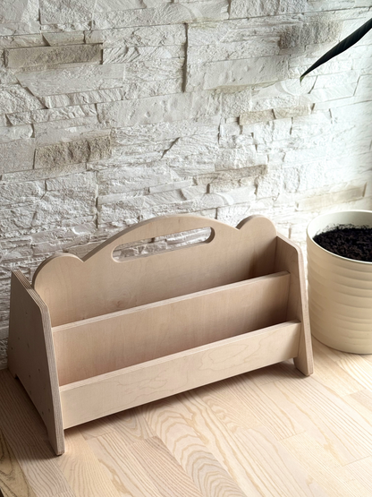 Seravellea™Double Side Montessori Wooden Bookshelf