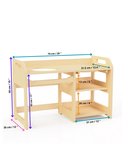 Seravellea™Montessori Wash Station with Lid
