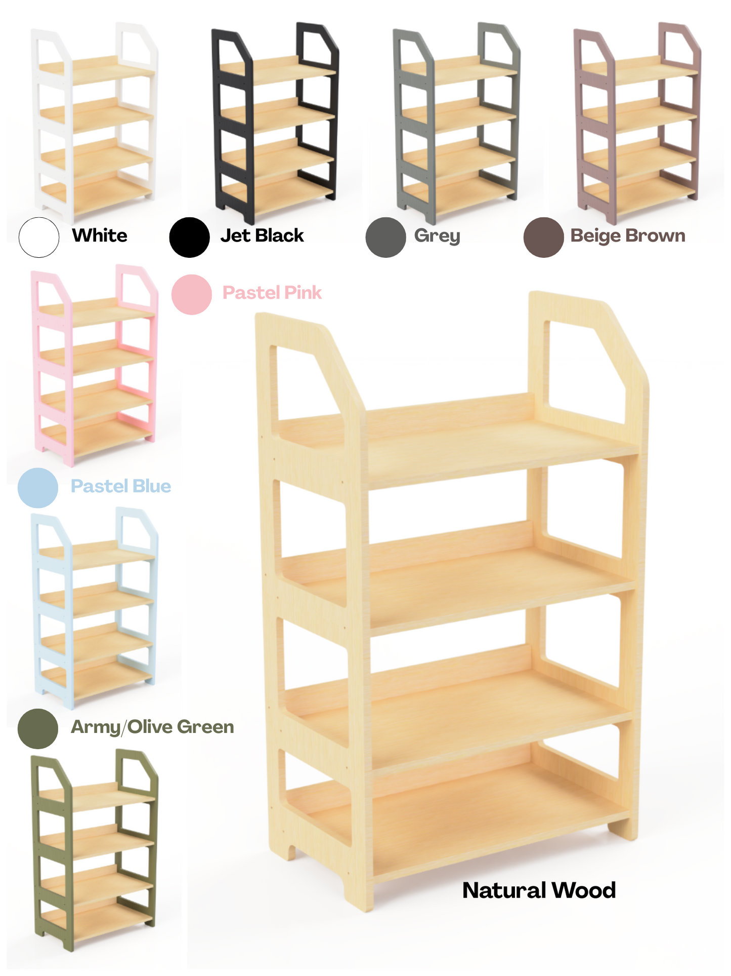 Seravellea™Montessori Wooden Shelf