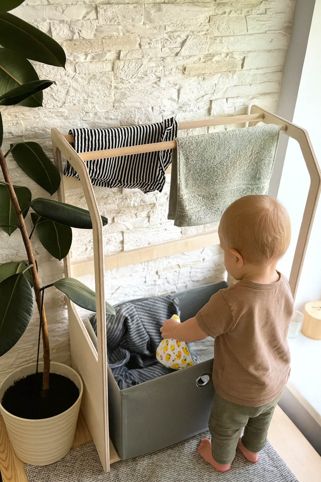 Seravellea™Montessori Clothes Drying Rack