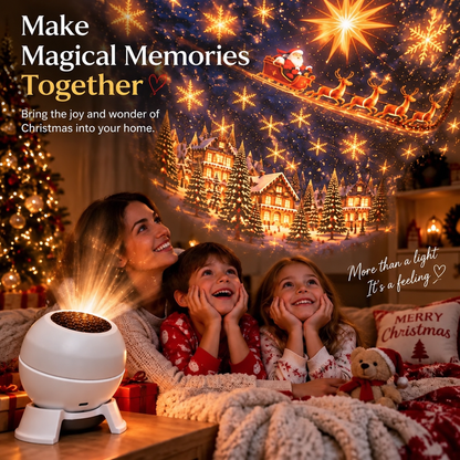 💡 Turn Any Room Into a Christmas Wonderland – Holiday Projection Night Light-40%