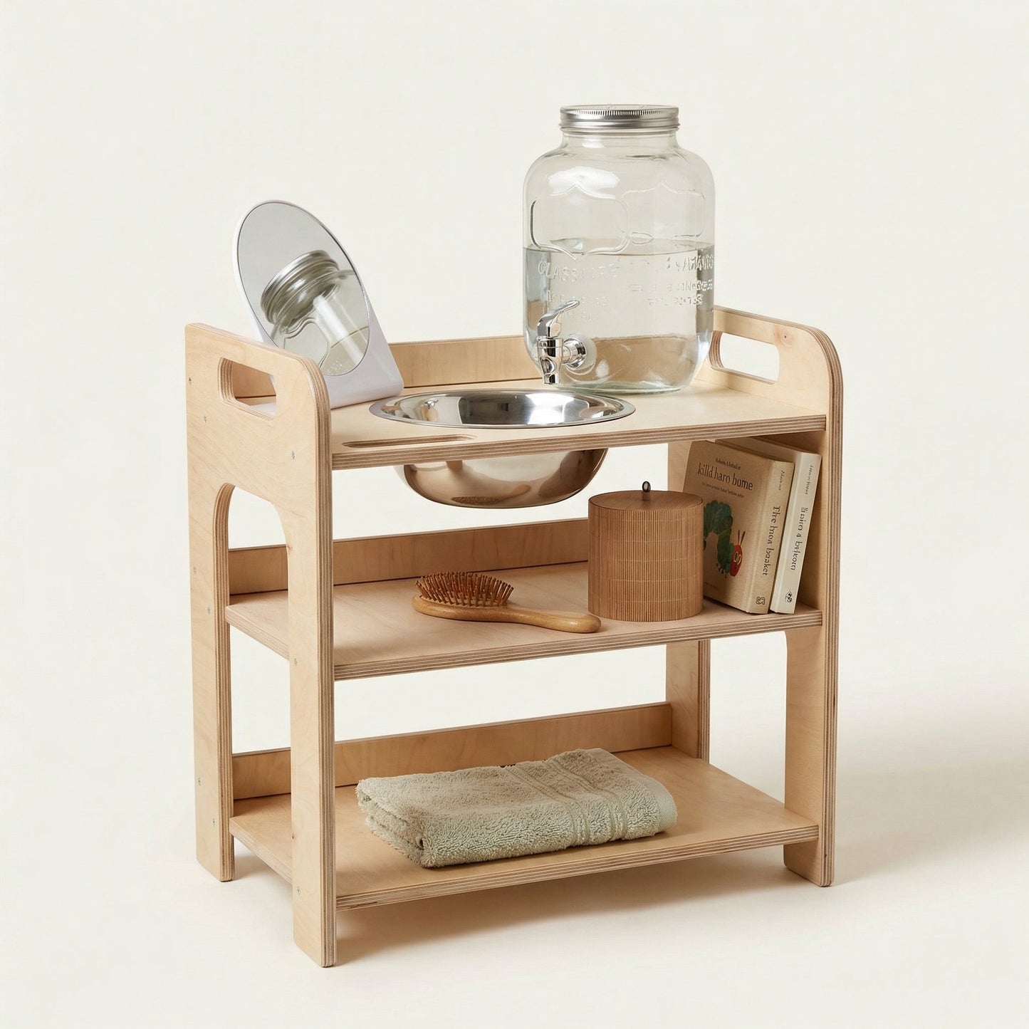 Seravellea™Montessori Wash Station with Lid
