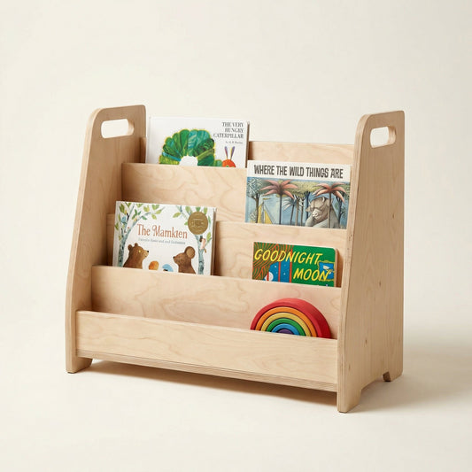 Seravellea™Montessori Wooden Bookshelf